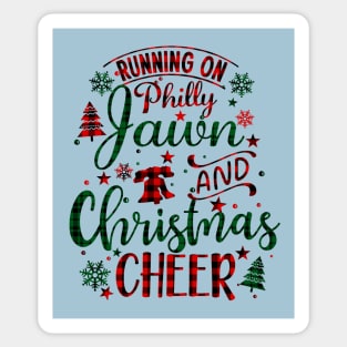 Funny Philadelphia Philly Jawn Philly Christmas Cheer Philly Fan Sticker